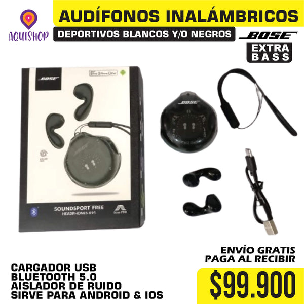 Audifonos Inalámbricos Bose ExtraBass Deportivos – aquishopco