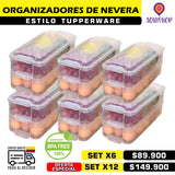 Organizador X6 O X12 recipientes