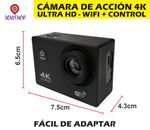 Cámara Deportiva 4K ULTRA Wifi